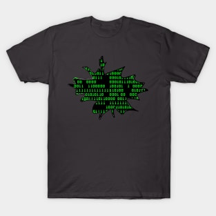 Matrix Code - Quirky Binary 1 and 0 Design T-Shirt